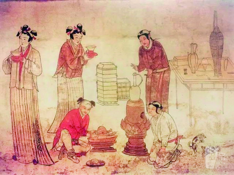 明 银錾刻花卉纹斗笠盏 - 图9